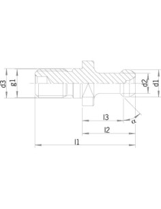 Tirantes JISB6339 BT40 60grados refriger. int. HAIMER 2