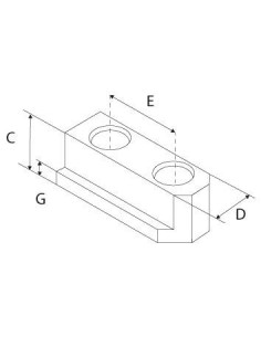 Tuerca corredera para BT/B/BB 206 KITAGAWA 2