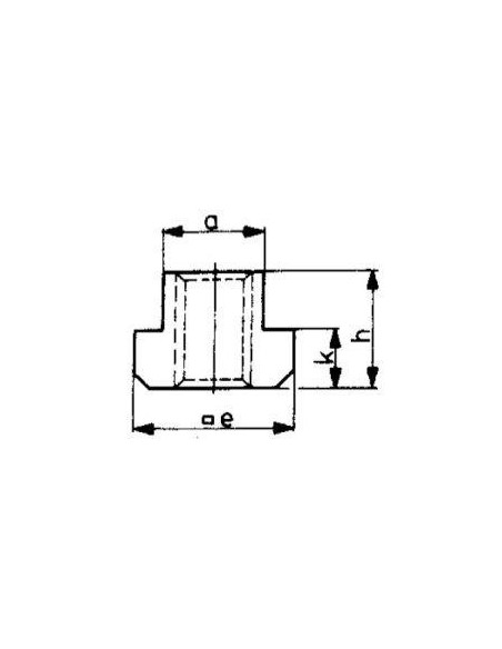 Tuerca corredera DIN508 M14x16mm