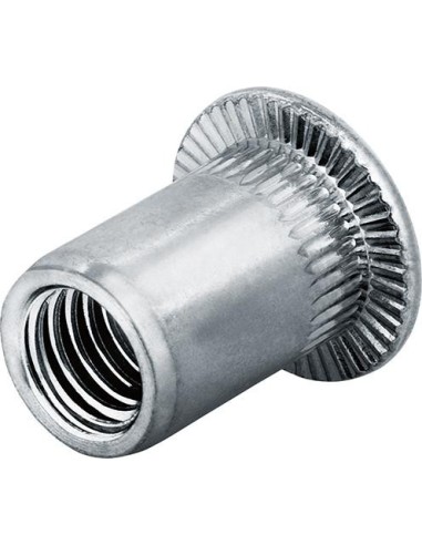 Tuerca remache ciego acero cabeza bombeada M5 margen de sujeción: 3,0 -5,5mm Goebel