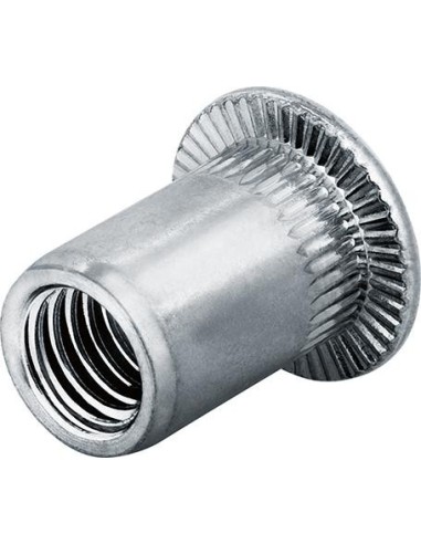 Tuerca remache ciego acero cabeza bombeada M5 margen de sujeción: 3,0 -5,5mm Goebel
