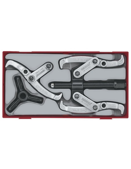 Juego de extractor universal de 3 garras TT804 2 IN 1 PULL SET TC-TRAY NO14 EXTR