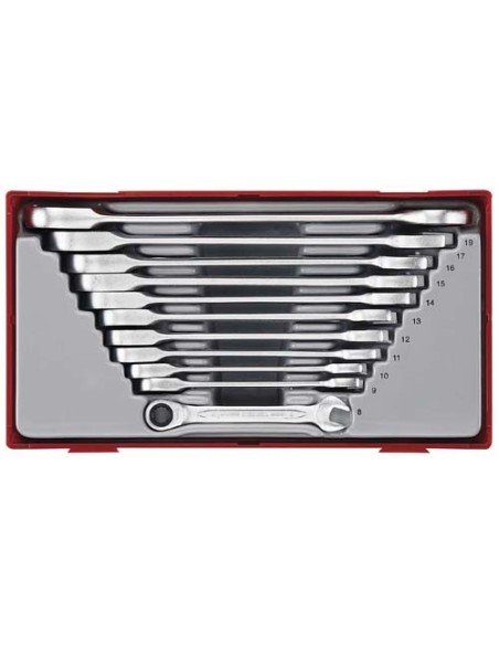 JUEGO DE LLAVES COMBI CARRACA ARTICULADA TT6511RS