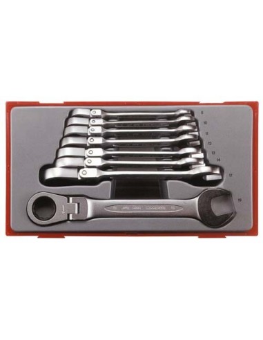Juego de Llaves de Carraca Combinada TT6508RF