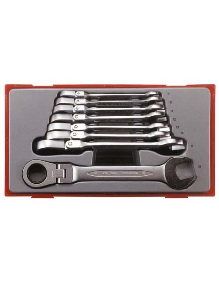 Juego de Llaves de Carraca Combinada TT6508RF