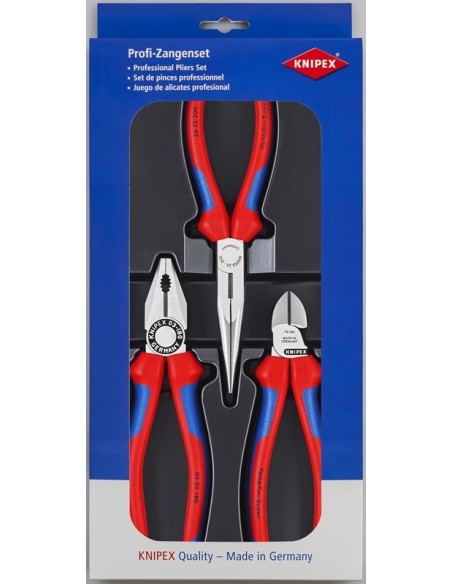 juego de montaje (cartulina autoservicio/blíster) KNIPEX 00 20 11