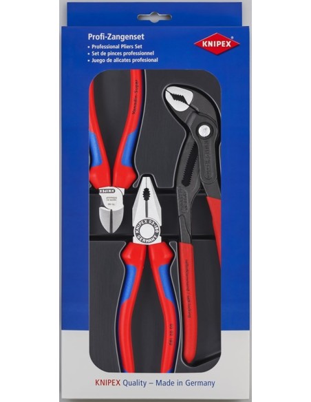 juego Bestseller (cartulina autoservicio/blíster) KNIPEX 00 20 09 V01