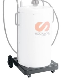CARENADO DE PROTECCIÓN CON BASE Y RUEDAS, BIDÓN 50 KG