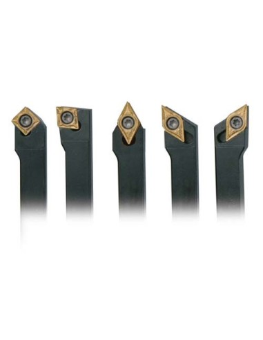 Juego cuchillas torno GERMANY 12 mm. 5 Pzas. 12 mm. 5 unidades
