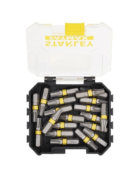 Juego de 20 puntas para atornillar T25 25mm
