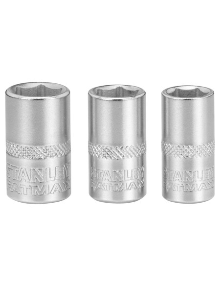 Juego de 3 vasos 1/4 8-9-10mm - FATMAX