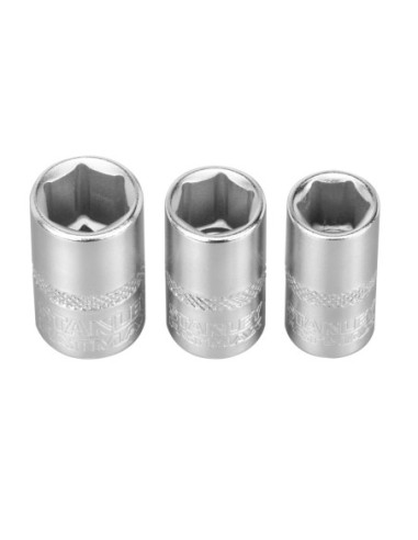 Juego de 3 vasos 1/4 8-9-10mm - FATMAX