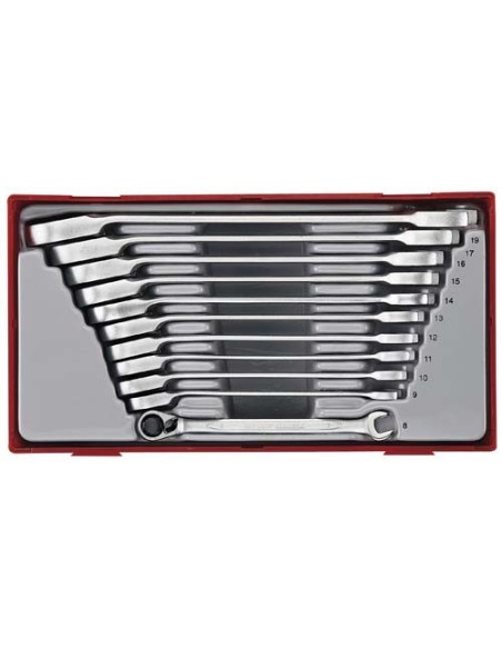 JUEGO DE LLAVES COMBI CARRACA ARTICULADA TT6511R
