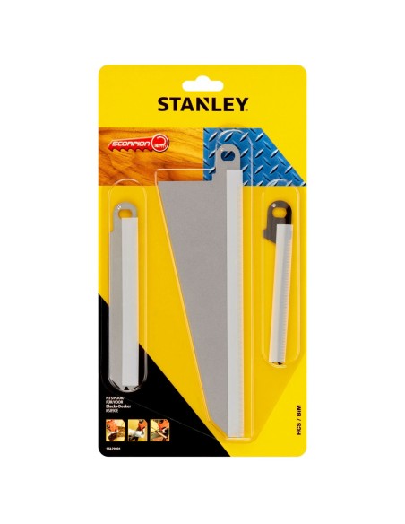 Juego de 3 Hojas HSS para metal y madera