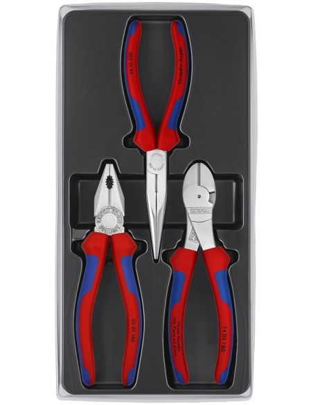 juego de montaje (cartulina autoservicio/blíster) KNIPEX 00 20 11 V01