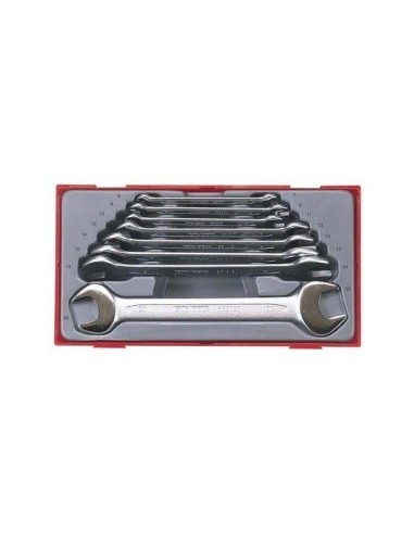 Juego de 8 llaves fijas de dos bocas TT6208