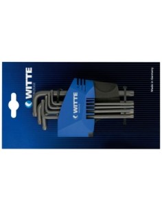 Juego de 8 llaves Torx acodadas 2