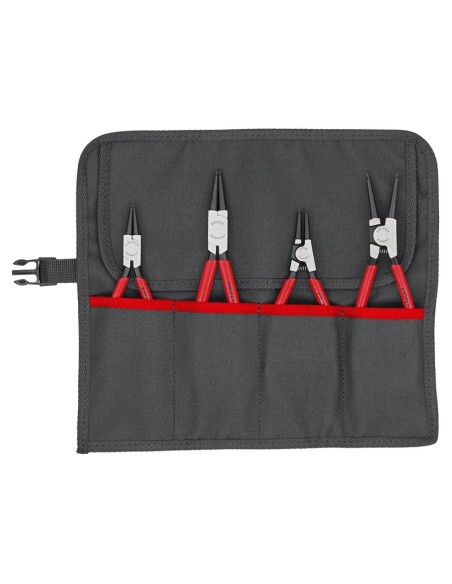 Juego de alicates para arandelas 4 piezas (cartulina autoservicio/blíster) KNIPEX 00 19 56 V01