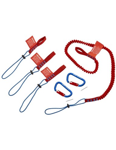 Kit del sistema anticaídas (cartulina autoservicio/blíster) KNIPEX 00 50 04 T BK