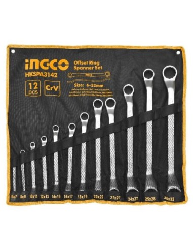 JUEGO LLAVES ACODADAS 12 PCS