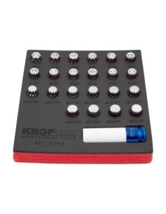 JUEGO 23 PIEZAS PUNTAS XZN, RIBE INVIOLABLE VAG