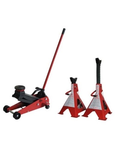 Kit Gato Hidráulico + 2 Caballetes CATM300SET