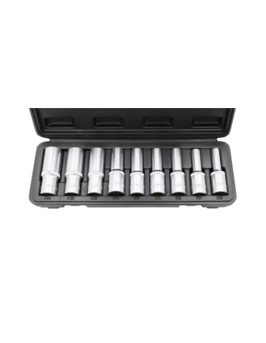 JUEGO LLAVES 1/2 TORX INTERIOR 09pcs