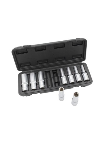 JUEGO LLAVES 1/2 TORX INTERIOR 09pcs