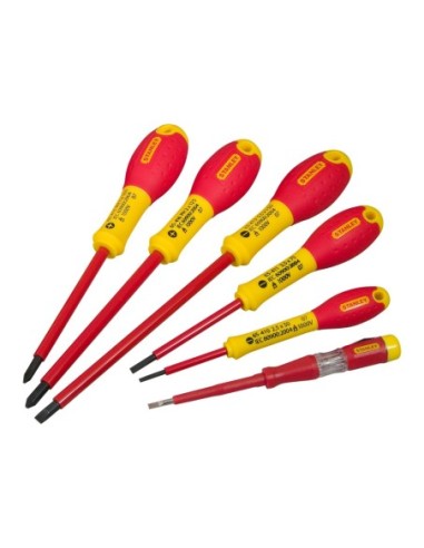 Juego 6 Piezas Aislados Plana/Pozidrivee FatMax