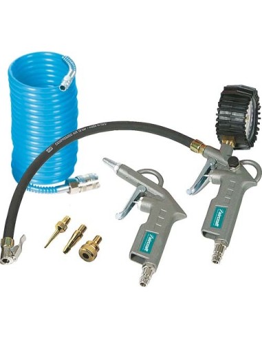 Juego Accesorios de Aire Comprimido 6 Piezas