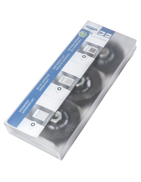 Kit ruedas fibra sin tejer para satinar - M14
