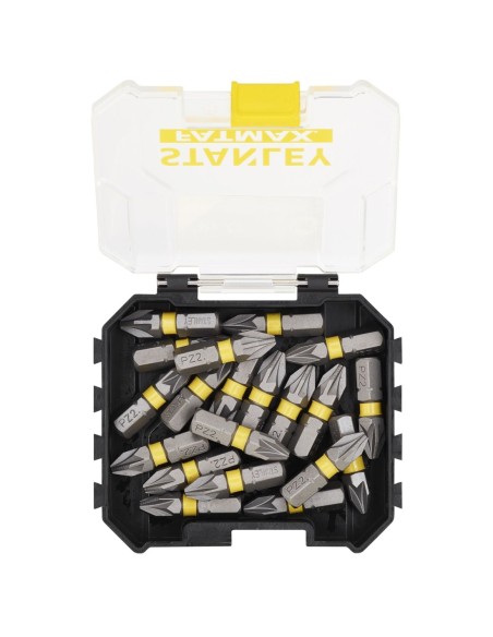 Juego de 20 puntas para atornillar Pz2 25mm