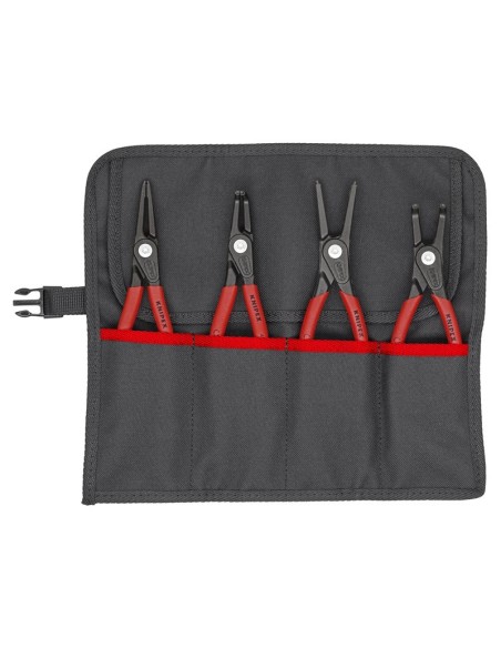 Juego de alicates para arandelas 4 piezas (cartulina autoservicio/blíster) KNIPEX 00 19 57 V01