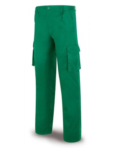 488-PV Top PANTALON TERGAL 1 VERDE