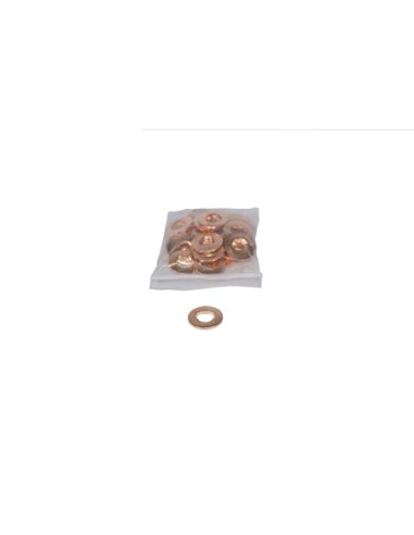 12 ARANDELAS COBRE KIA 13.7X7.3X3
