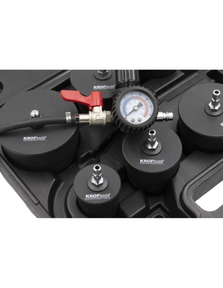 COMPROBADOR DE FUGAS SISTEMA TURBO CON MANOMETRO