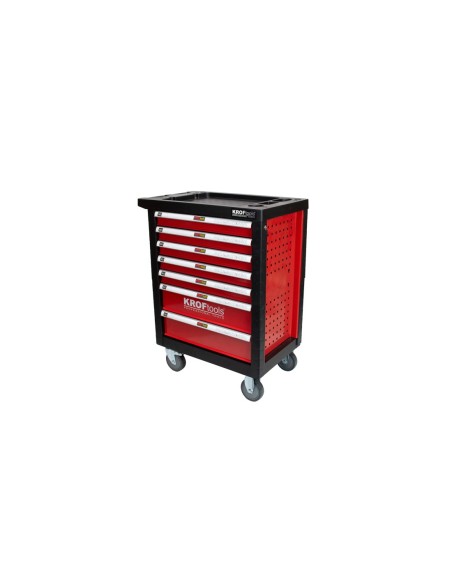 CARRO HERRAMIENTAS 7 CAJONES 259pcs ROJO