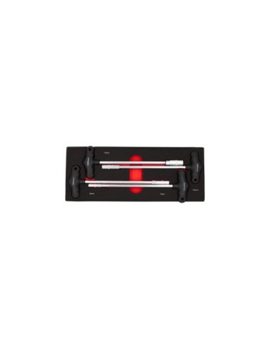 MÓDULO LLAVE DE VASO HEX EN T 4 pcs