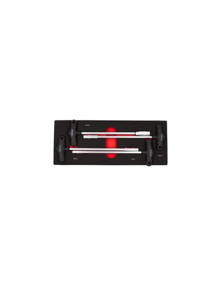 MÓDULO LLAVE DE VASO HEX EN T 4 pcs