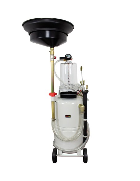 ASPIRADOR ACEITE CON VISUALIZADOR 90L