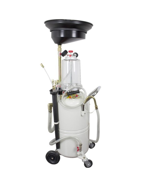 ASPIRADOR ACEITE CON VISUALIZADOR 90L