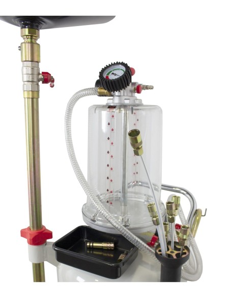 ASPIRADOR ACEITE CON VISUALIZADOR 90L