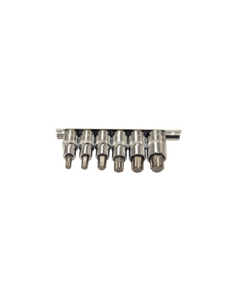 KIT LLAVES DE VASO 1/2 CON PUNTA TORX PLUS 6PZS