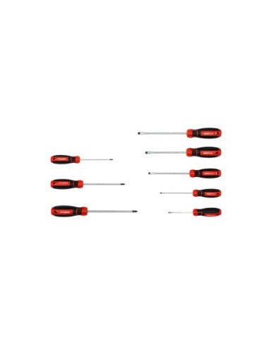 KIT DESTORNILLADORES PLANO Y PHILIPS 08pcs