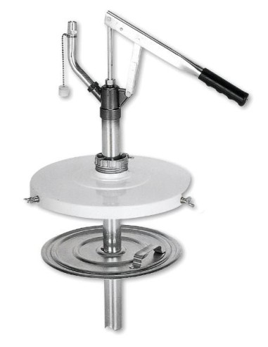 DISPENSADOR DE GRASA PARA RELLENAR BOMBAS MANUALES, BIDÓN 12 - 18 KG