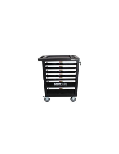 CARRO HERRAMIENTAS 7 CAJONES 237pcs NEGRO