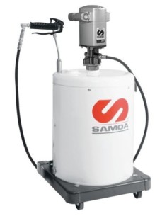 PAQUETE MÓVIL DE BOMBA NEUMÁTICA PUMPMASTER 35 - 60:1 PARA GRASA, BIDÓN 20 KG