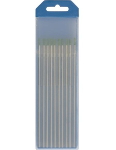 ELECT. TUNGSTENO ACERO/INOX/ALU AC/DC AZUL Ø2,4 BLISTER 10