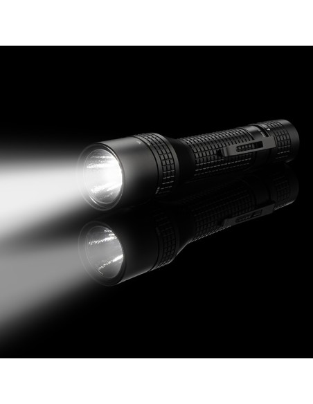 T8R- LINTERNA TÁCTICA RECARGABLE USB- 762 LUMEN