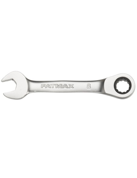 Llave combinada corta con carraca 8mm